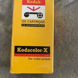 Vintage Kodak Kodacolor-X 126 Film 12 Photos 125 ISO Color Film